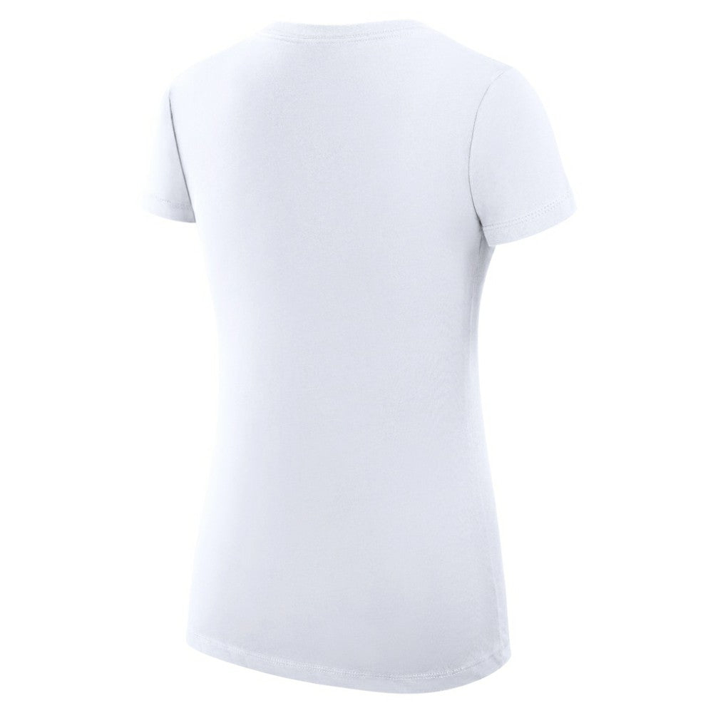 Texas Rangers G-III 4Her by Carl Banks Women's Super-Slim Fit Lightweight City Graphic V-Neck T-Shirt - MLB