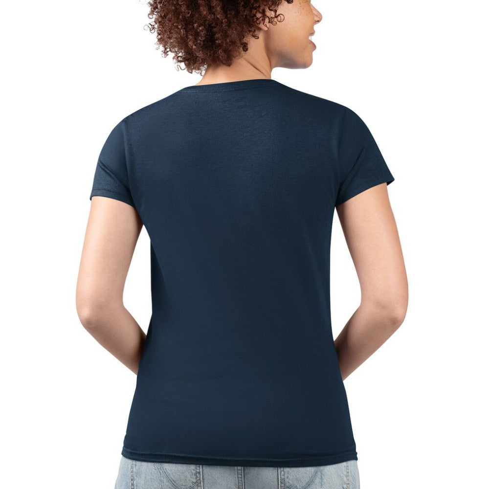 Washington Nationals G-III 4Her by Carl Banks Women's Super-Slim Fit Lightweight City Graphic V-Neck T-Shirt - MLB