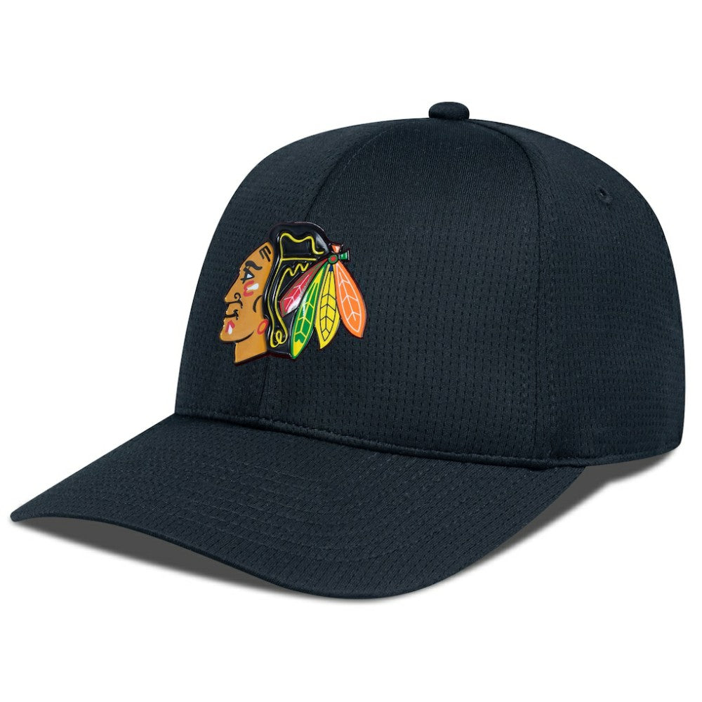 Chicago Blackhawks Levelwear Zephyr Adjustable Hat - Black - NHL