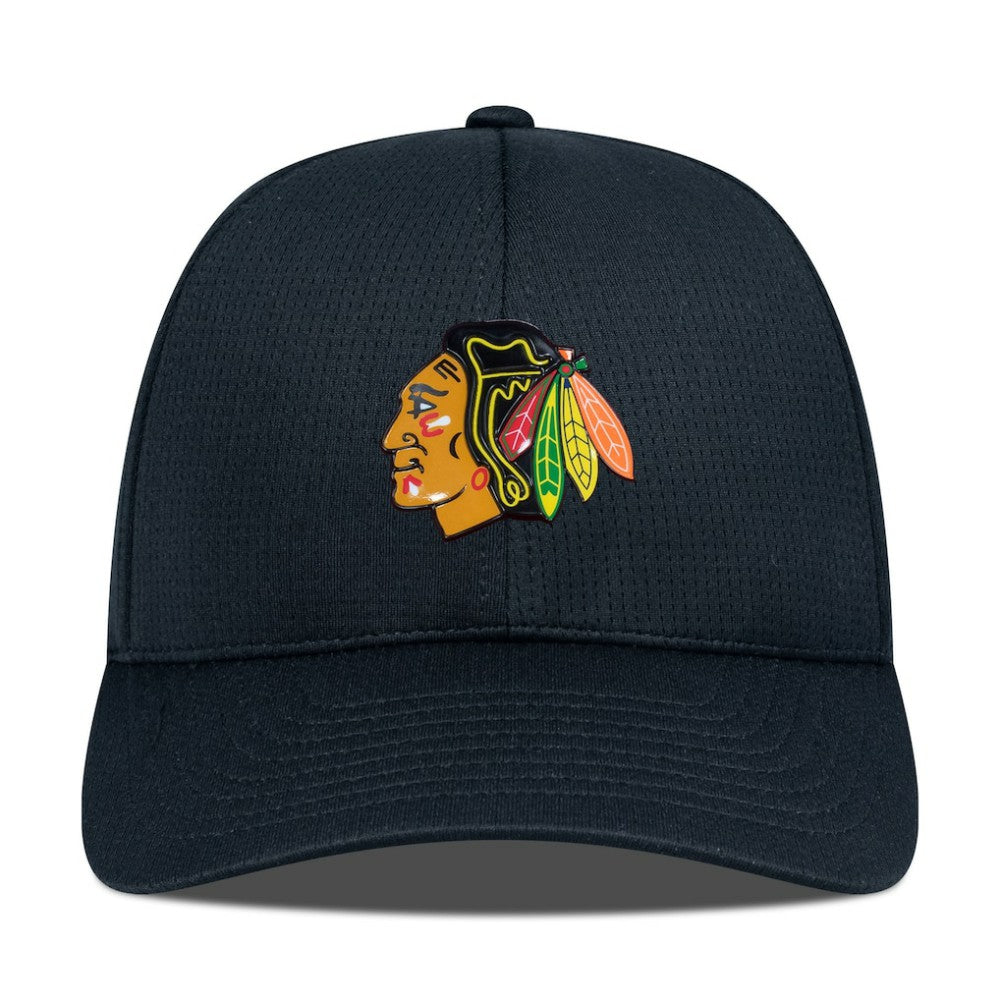 Chicago Blackhawks Levelwear Zephyr Adjustable Hat - Black - NHL