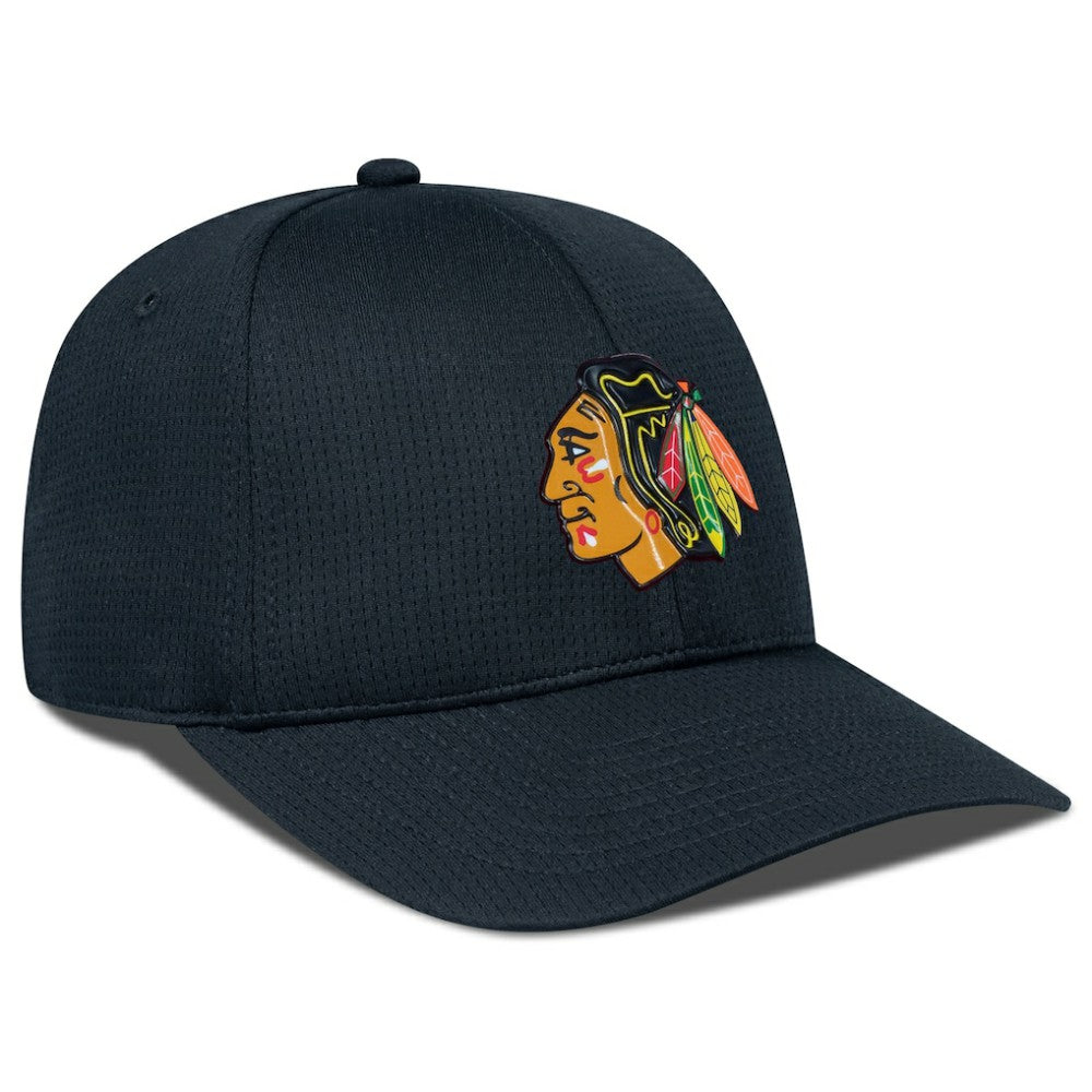Chicago Blackhawks Levelwear Zephyr Adjustable Hat - Black - NHL