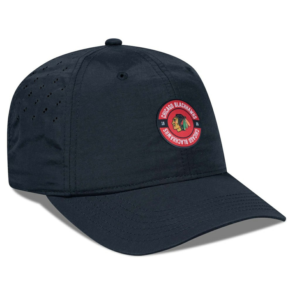 Chicago Blackhawks Levelwear Women's Haven Adjustable Hat - Black - NHL