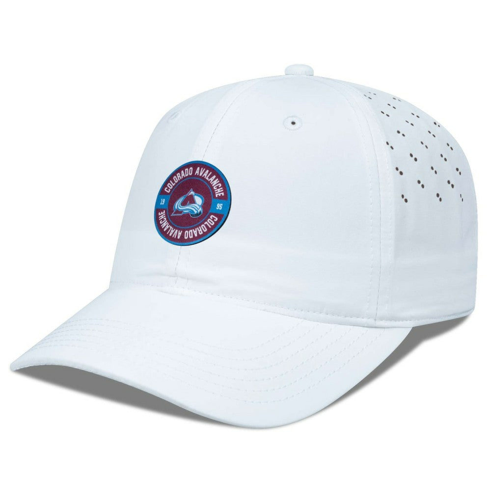 Colorado Avalanche Levelwear Women's Haven Adjustable Hat - White - NHL