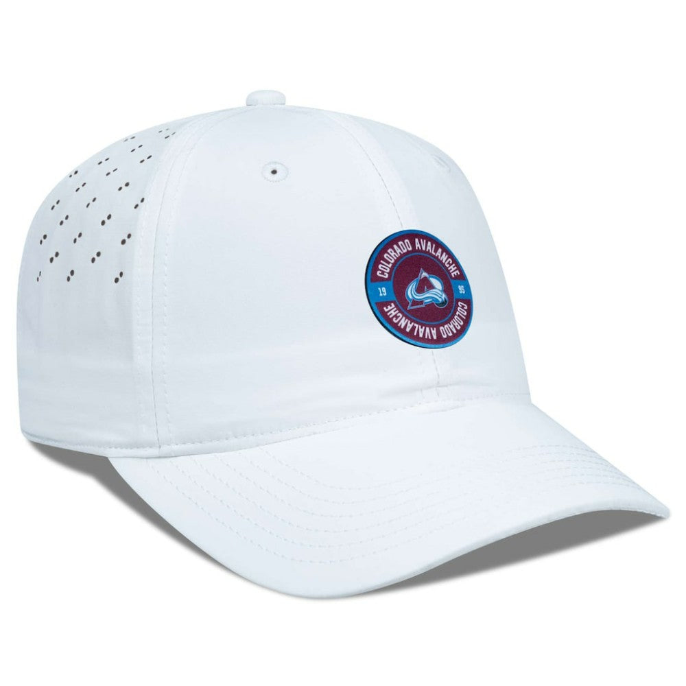 Colorado Avalanche Levelwear Women's Haven Adjustable Hat - White - NHL