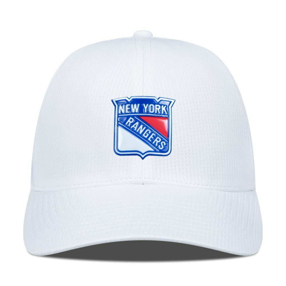 New York Rangers Levelwear Zephyr Adjustable Hat - White - NHL