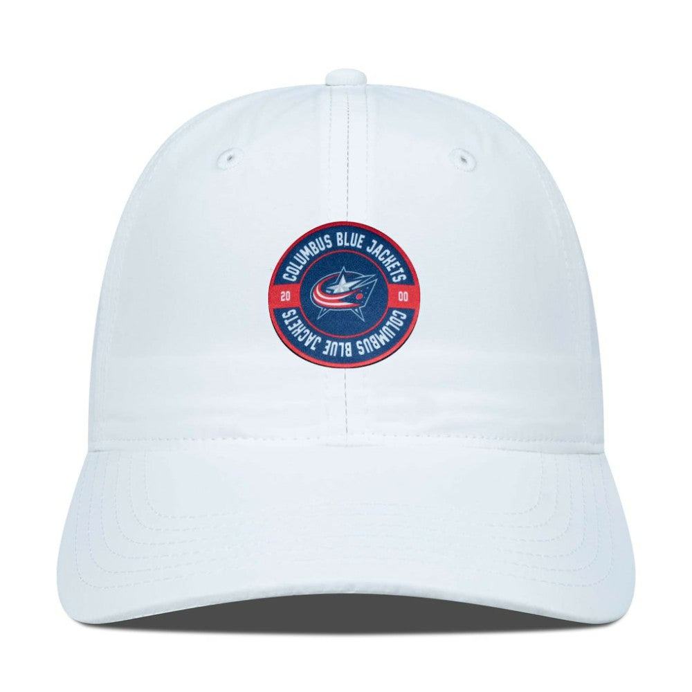 Columbus Blue Jackets Levelwear Women's Haven Adjustable Hat - White - NHL