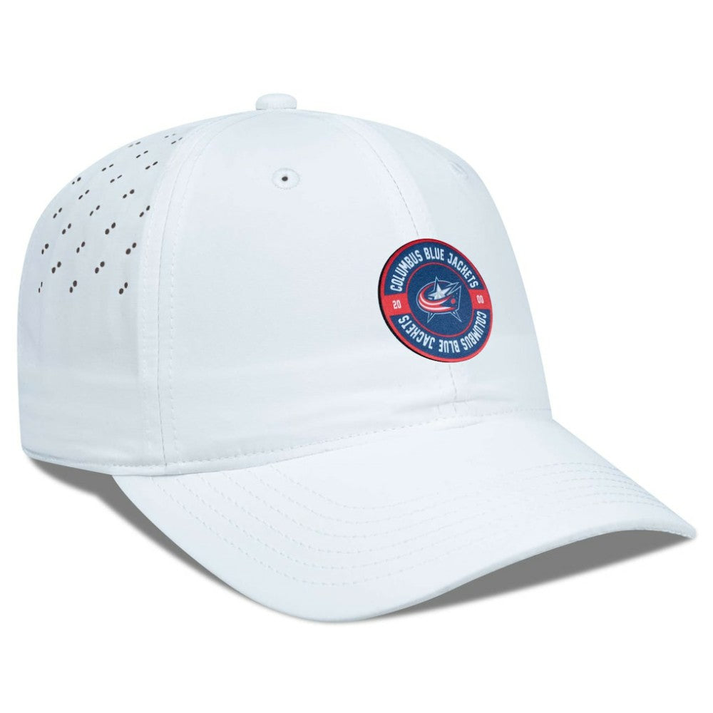 Columbus Blue Jackets Levelwear Women's Haven Adjustable Hat - White - NHL