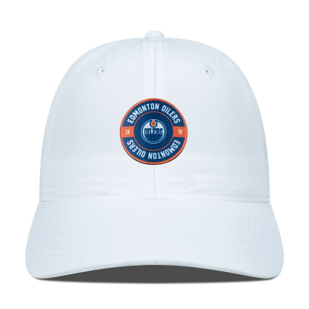 Edmonton Oilers Levelwear Women's Haven Adjustable Hat - White - NHL