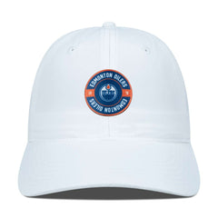 Edmonton Oilers Levelwear Women's Haven Adjustable Hat - White - NHL