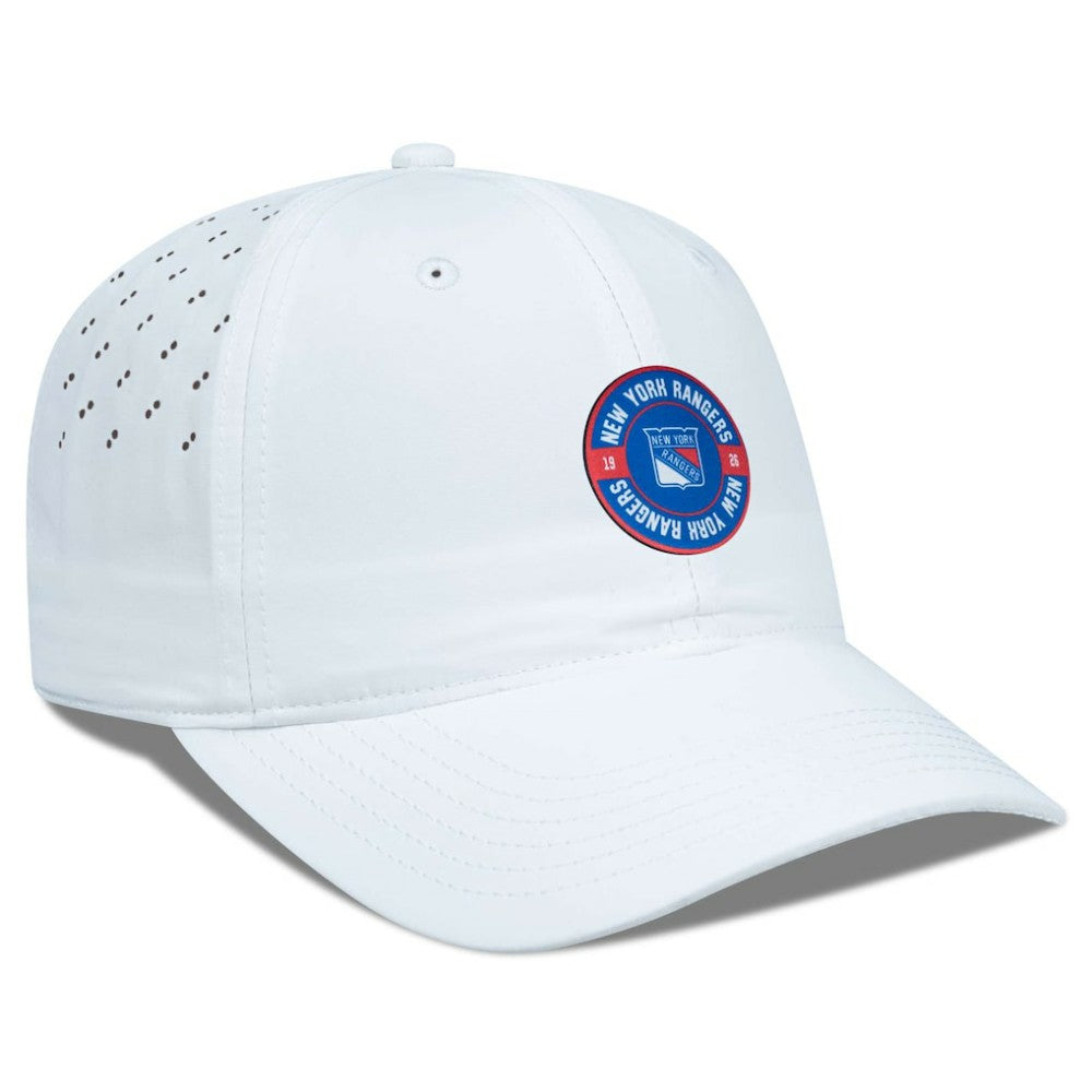 New York Rangers Levelwear Women's Haven Adjustable Hat - White - NHL