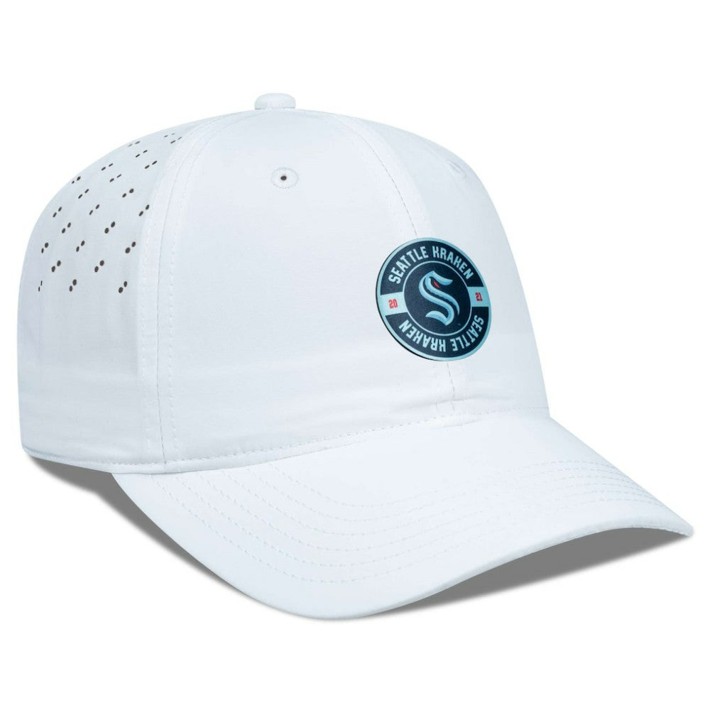 Seattle Kraken Levelwear Women's Haven Adjustable Hat - White - NHL
