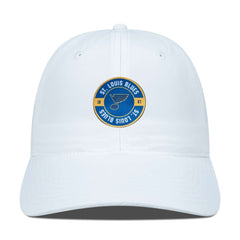 St. Louis Blues Levelwear Women's Haven Adjustable Hat - White - NHL