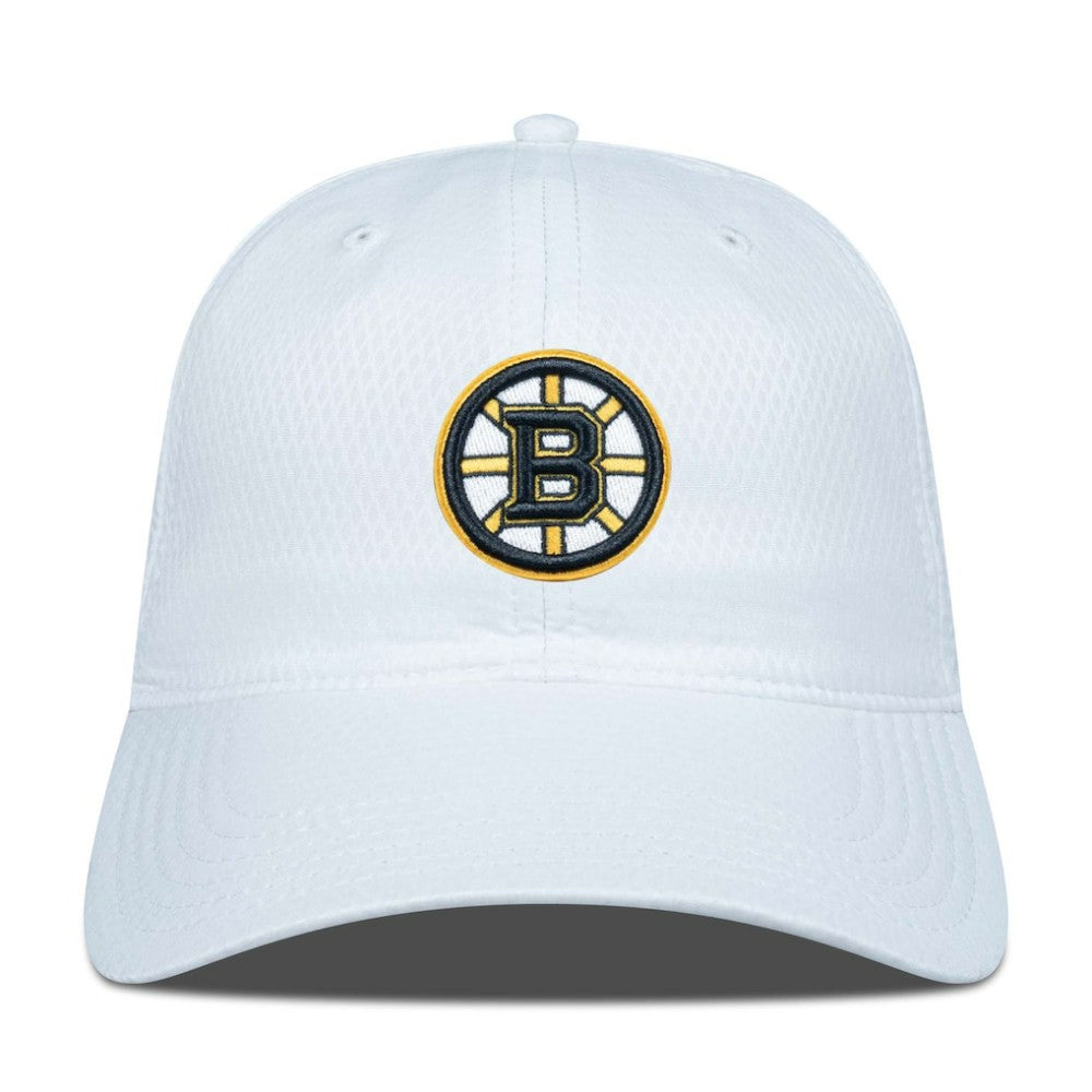 Boston Bruins Levelwear Matrix Adjustable Hat - White - NHL