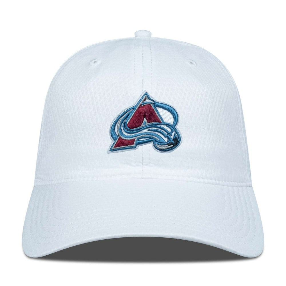 Colorado Avalanche Levelwear Matrix Adjustable Hat - White - NHL