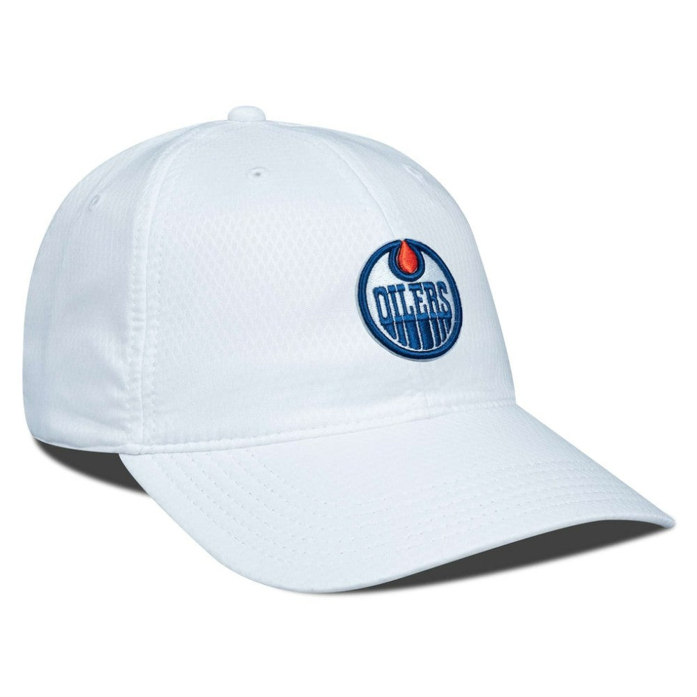 Edmonton Oilers Levelwear Matrix Adjustable Hat - White - NHL