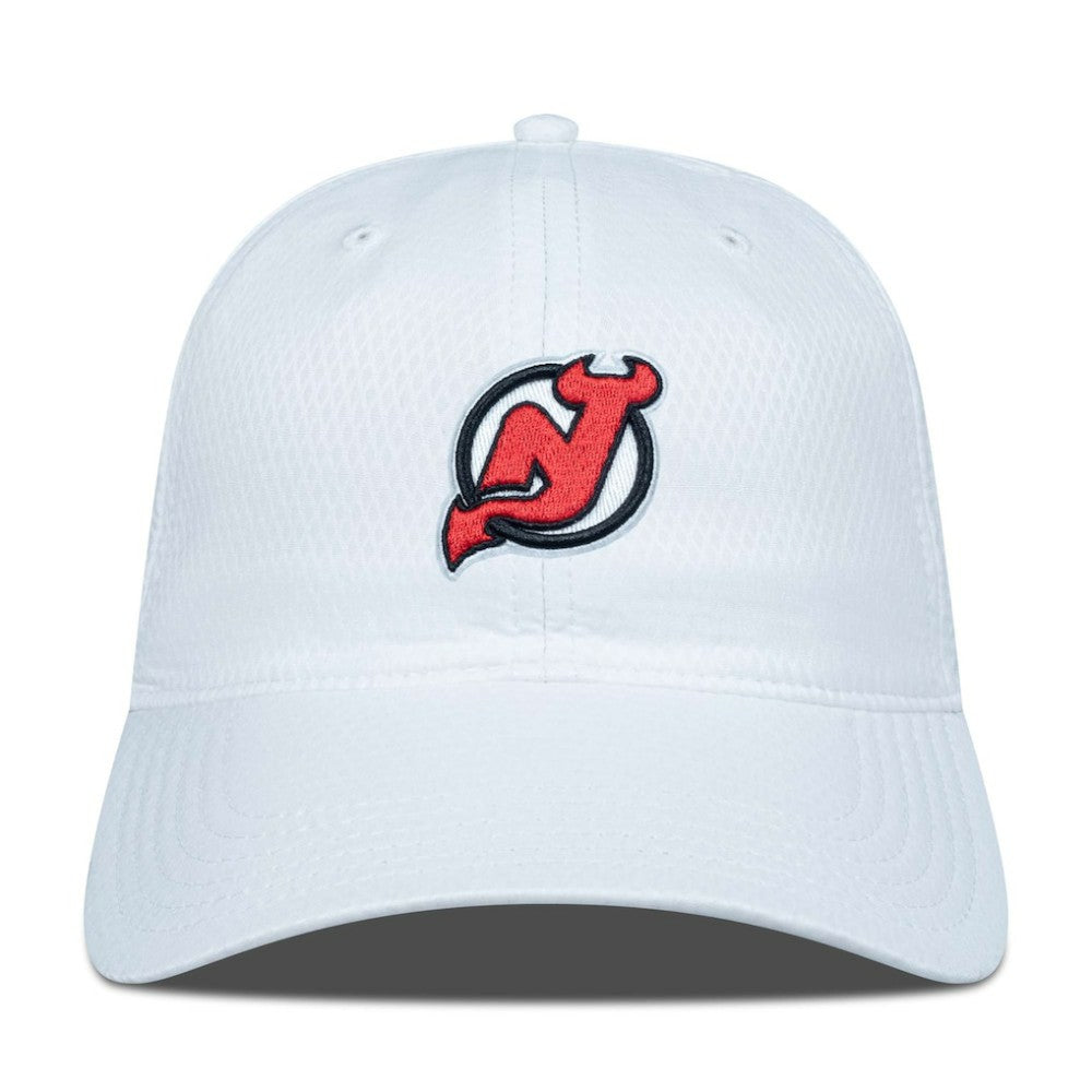 New Jersey Devils Levelwear Matrix Adjustable Hat - White - NHL