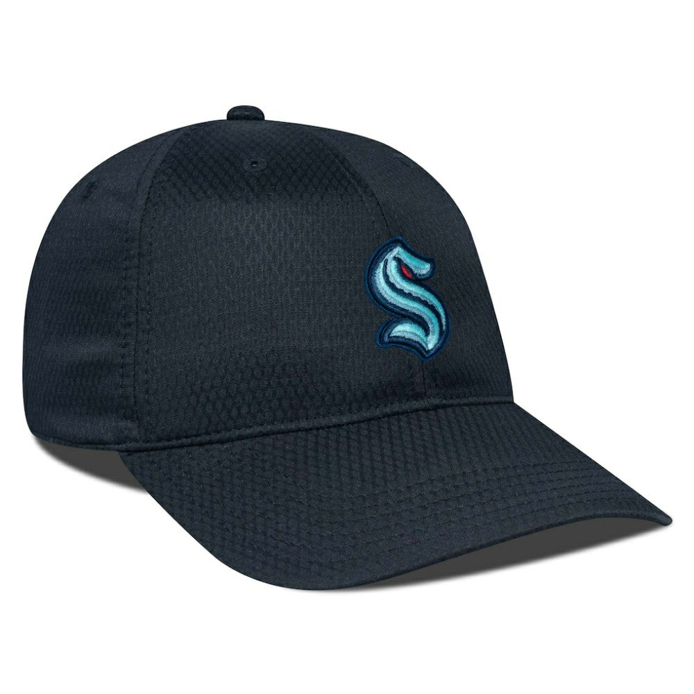 Seattle Kraken Levelwear Matrix Adjustable Hat - Black - NHL