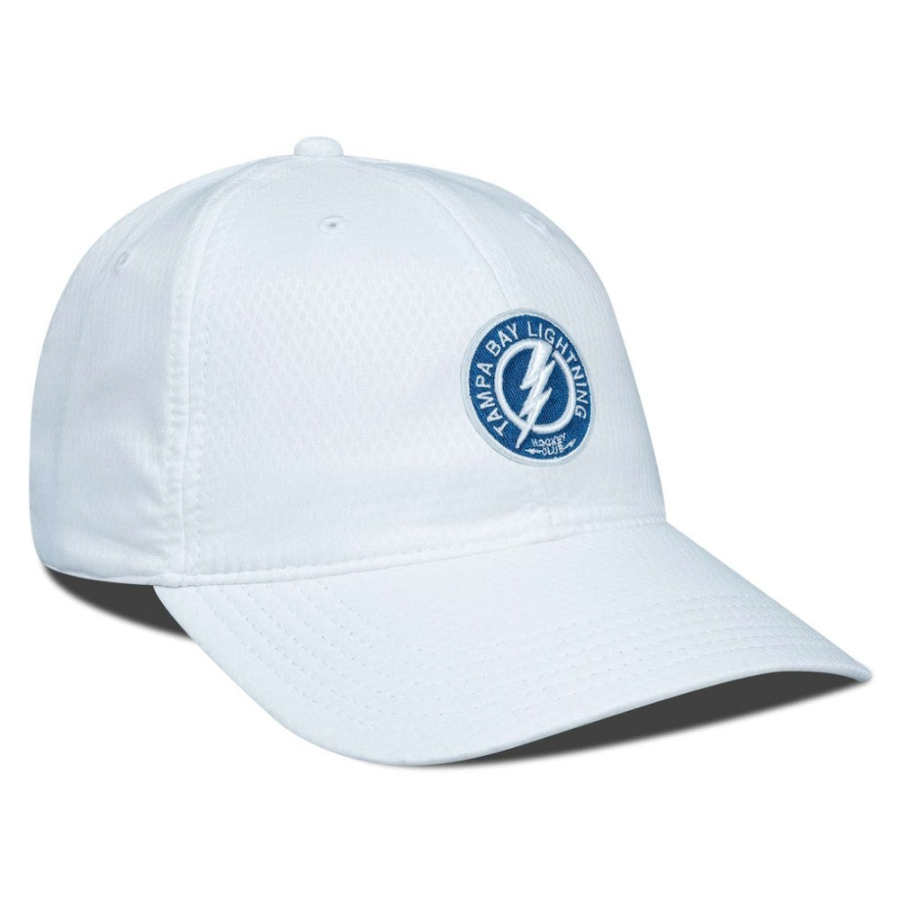 Tampa Bay Lightning Levelwear Matrix Adjustable Hat - White - NHL