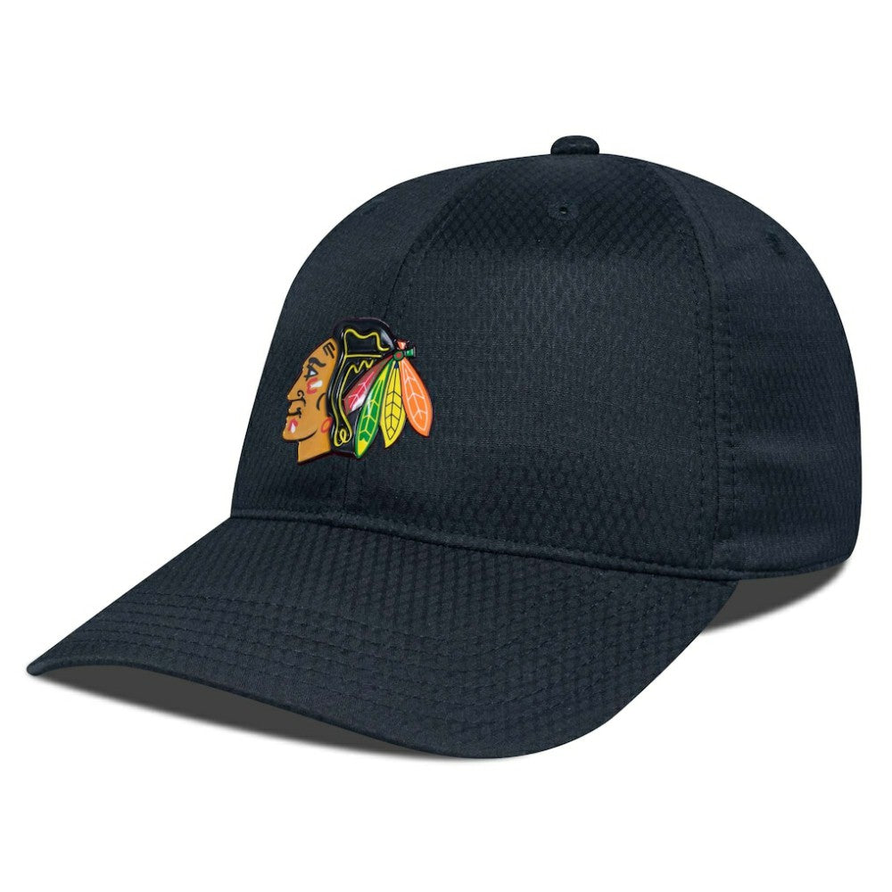 Chicago Blackhawks Levelwear Matrix Adjustable Hat - Black - NHL