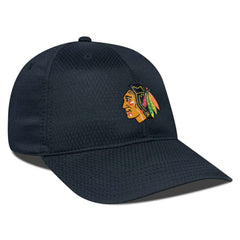 Chicago Blackhawks Levelwear Matrix Adjustable Hat - Black - NHL