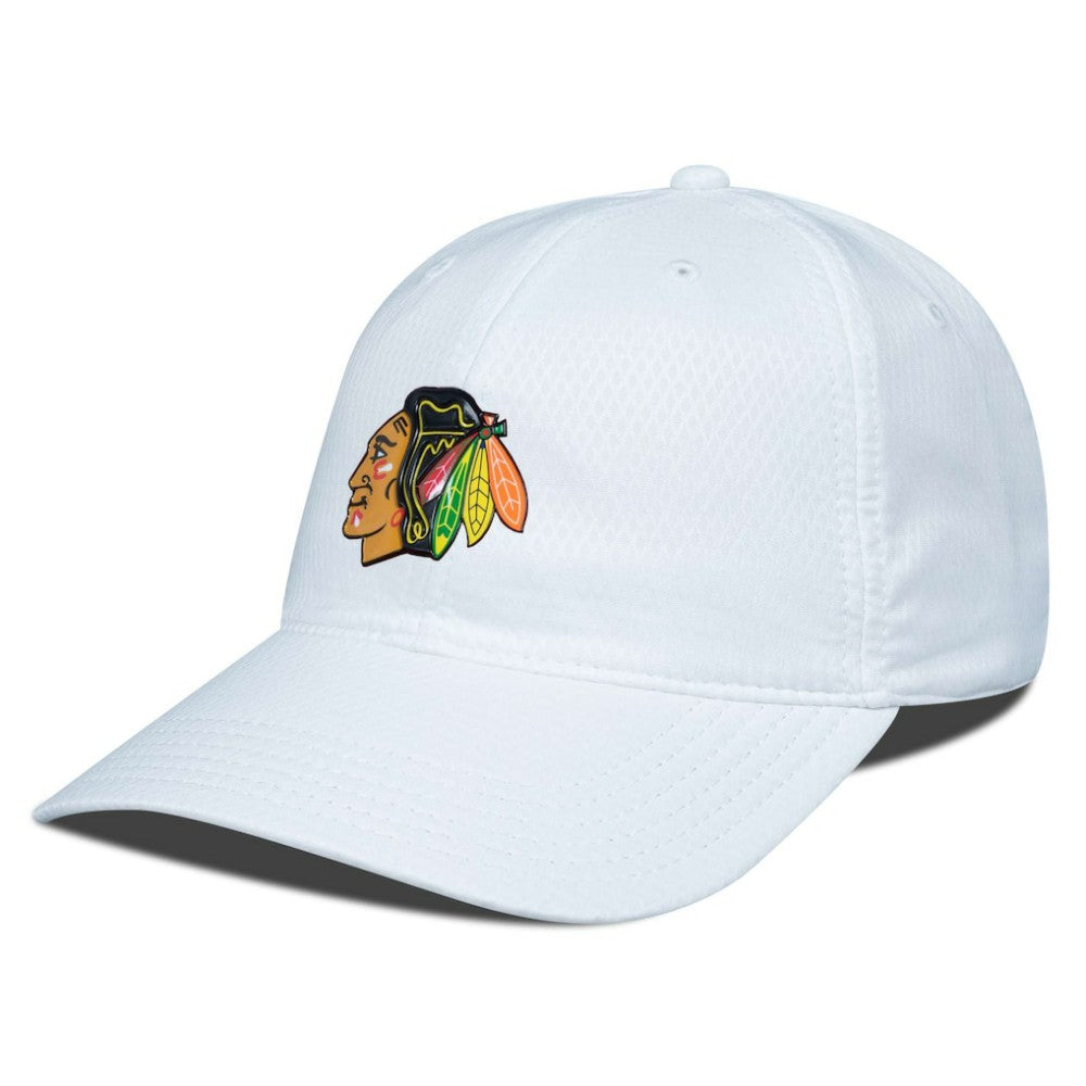 Chicago Blackhawks Levelwear Matrix Adjustable Hat - White - NHL