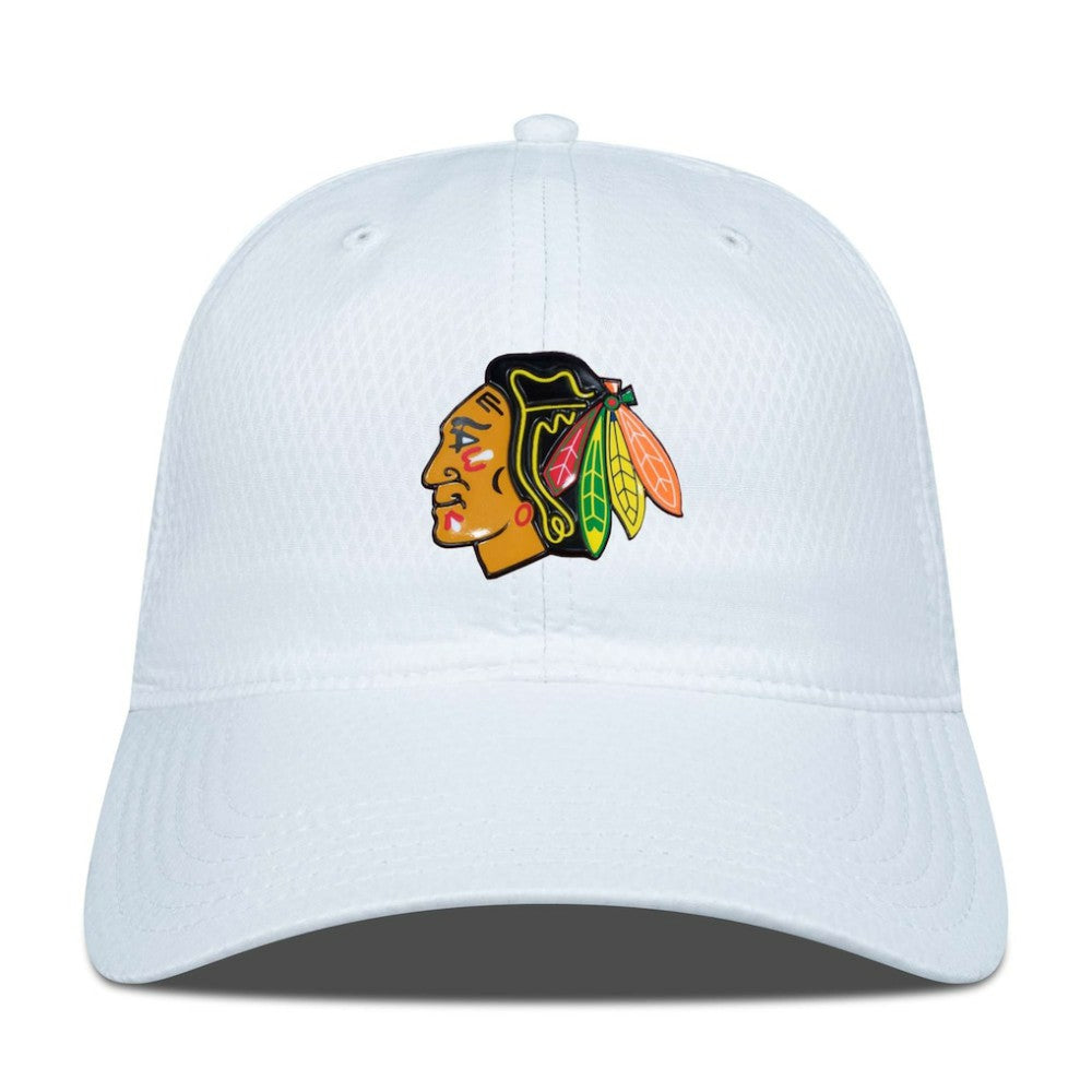 Chicago Blackhawks Levelwear Matrix Adjustable Hat - White - NHL