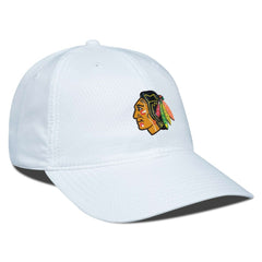 Chicago Blackhawks Levelwear Matrix Adjustable Hat - White - NHL