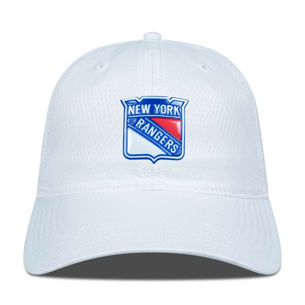 New York Rangers Levelwear Matrix Adjustable Hat - White - NHL
