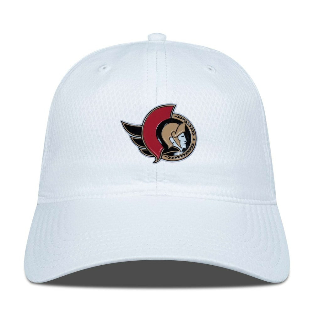 Ottawa Senators Levelwear Matrix Adjustable Hat - White - NHL
