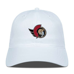 Ottawa Senators Levelwear Matrix Adjustable Hat - White - NHL