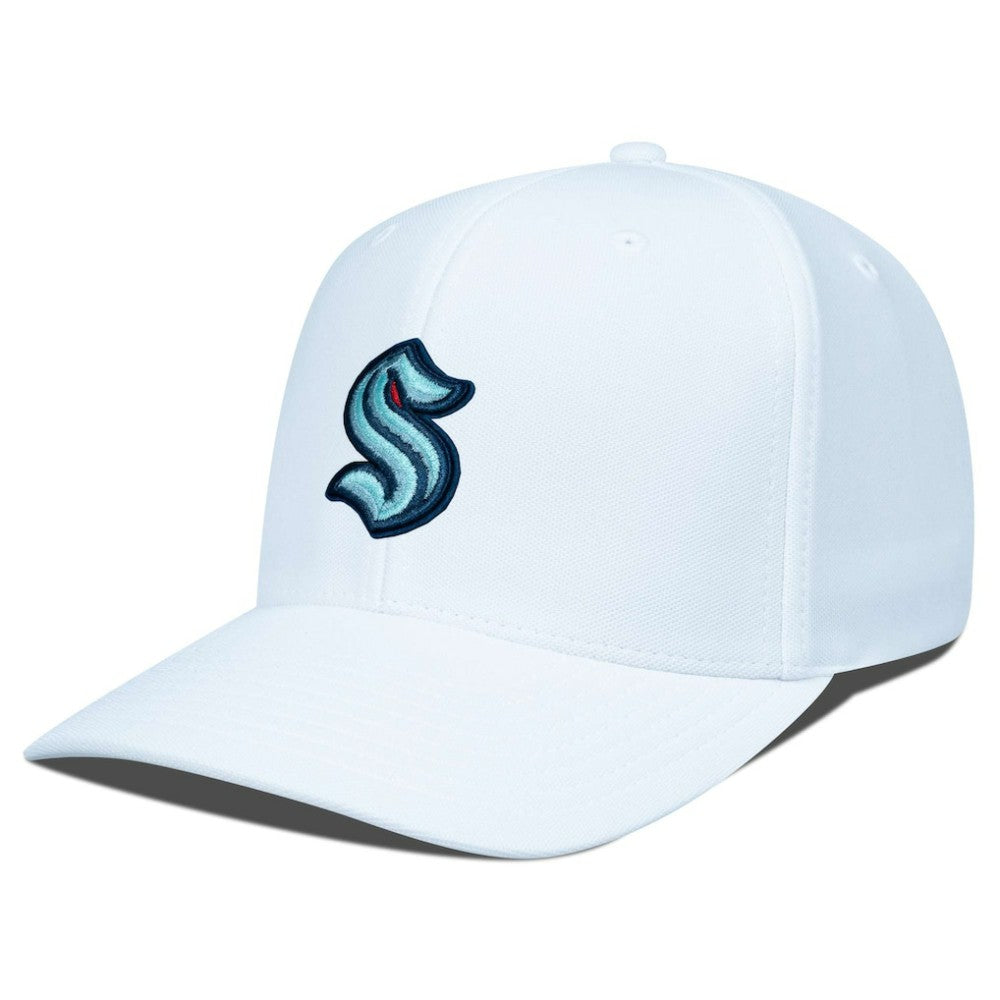 Seattle Kraken Levelwear Fusion Lefty Cap - White - NHL