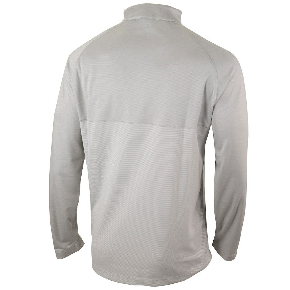 Brooklyn Nets Omni-Wick Rockin' It Quarter-Zip Pullover Top Heather Gray - NBA