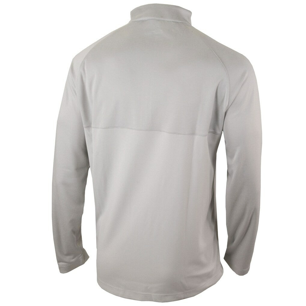Houston Rockets Omni-Wick Rockin' It Quarter-Zip Pullover Top Heather Gray - NBA