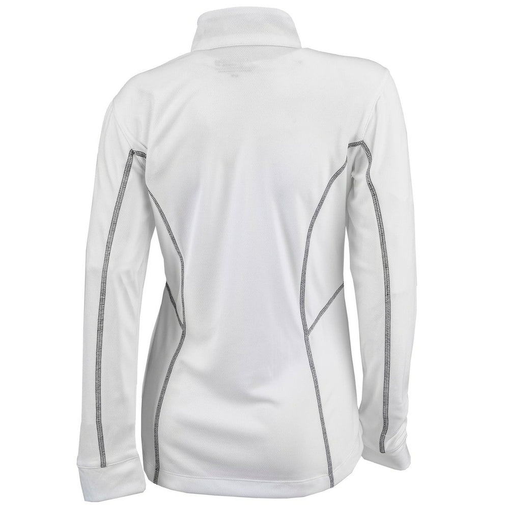 Cleveland Cavaliers Women's Omni-Wick Shotgun Quarter-Zip Pullover Top White - NBA