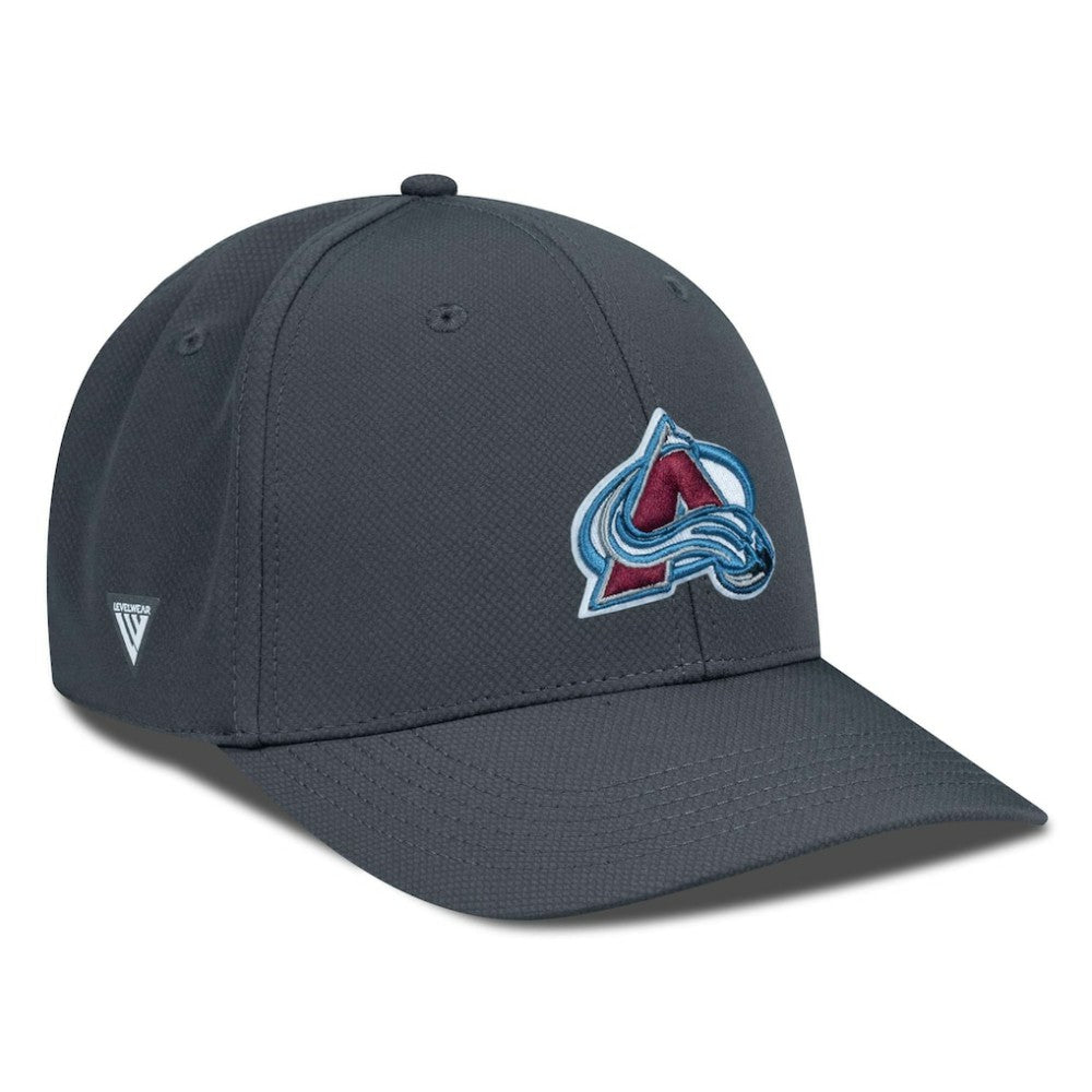 Colorado Avalanche Levelwear Rise Flex Hat - Charcoal - NHL