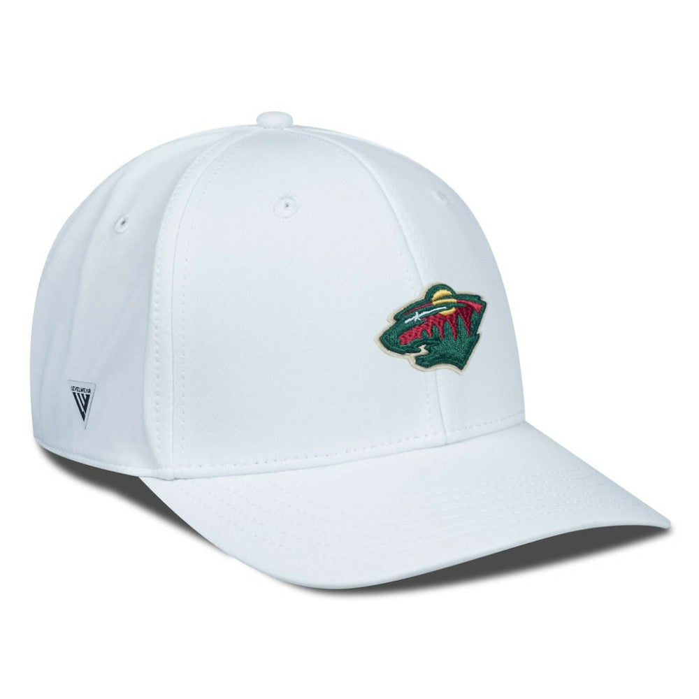 Minnesota Wild Levelwear Rise Flex Hat - White - NHL