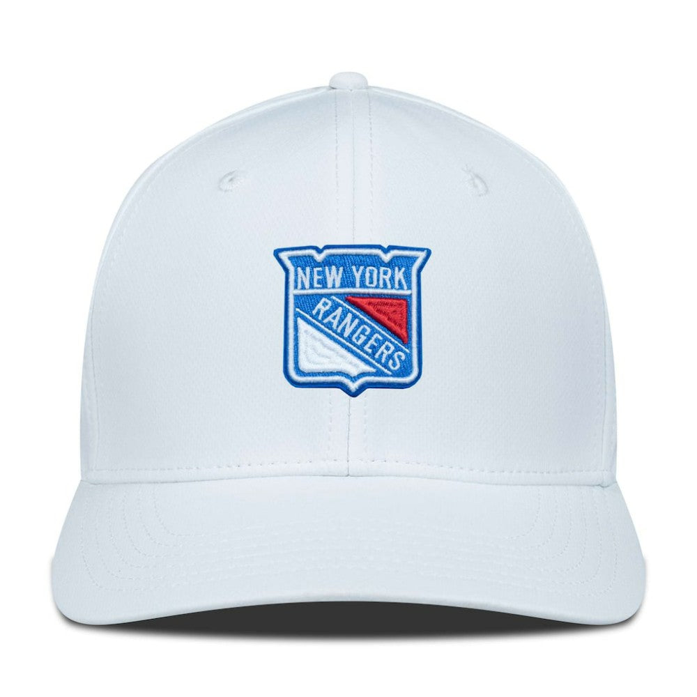 New York Rangers Levelwear Rise Flex Hat - White - NHL