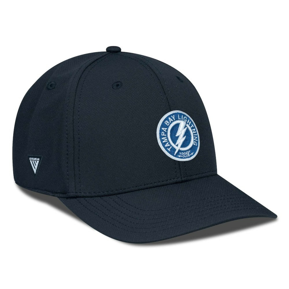 Tampa Bay Lightning Levelwear Rise Flex Hat - Black - NHL