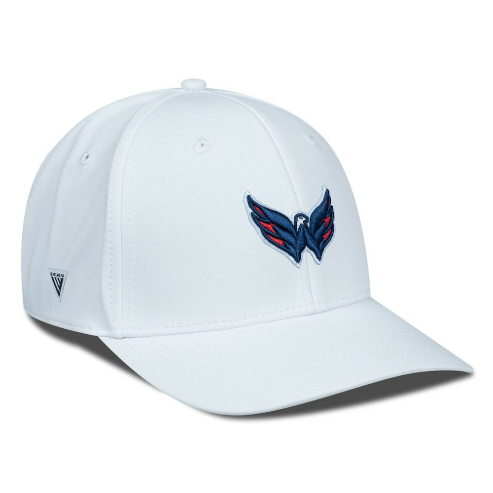 Washington Capitals Levelwear Rise Flex Hat - White - NHL