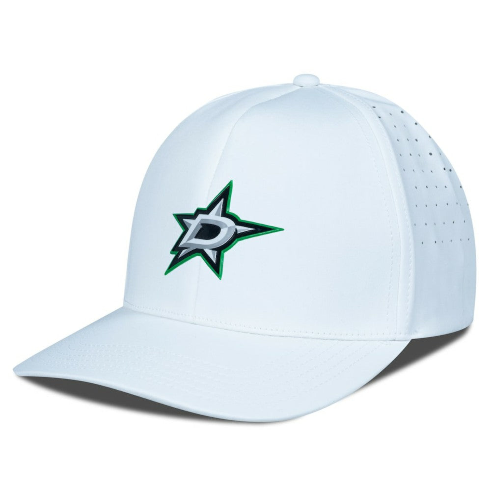 Dallas Stars Levelwear Zeta Flex Hat - White - NHL