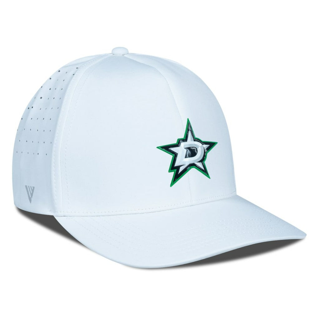 Dallas Stars Levelwear Zeta Flex Hat - White - NHL