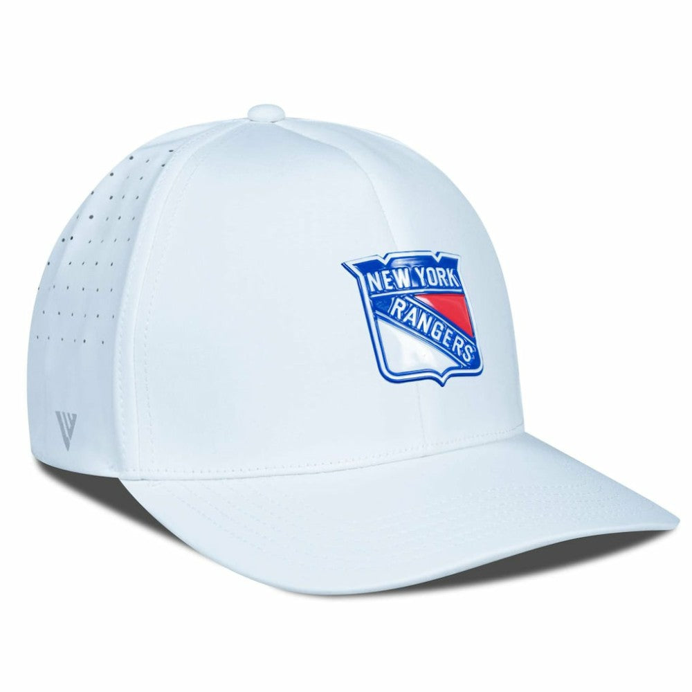 New York Rangers Levelwear Zeta Flex Hat - White - NHL