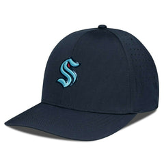 Seattle Kraken Levelwear Zeta Flex Hat - Black - NHL