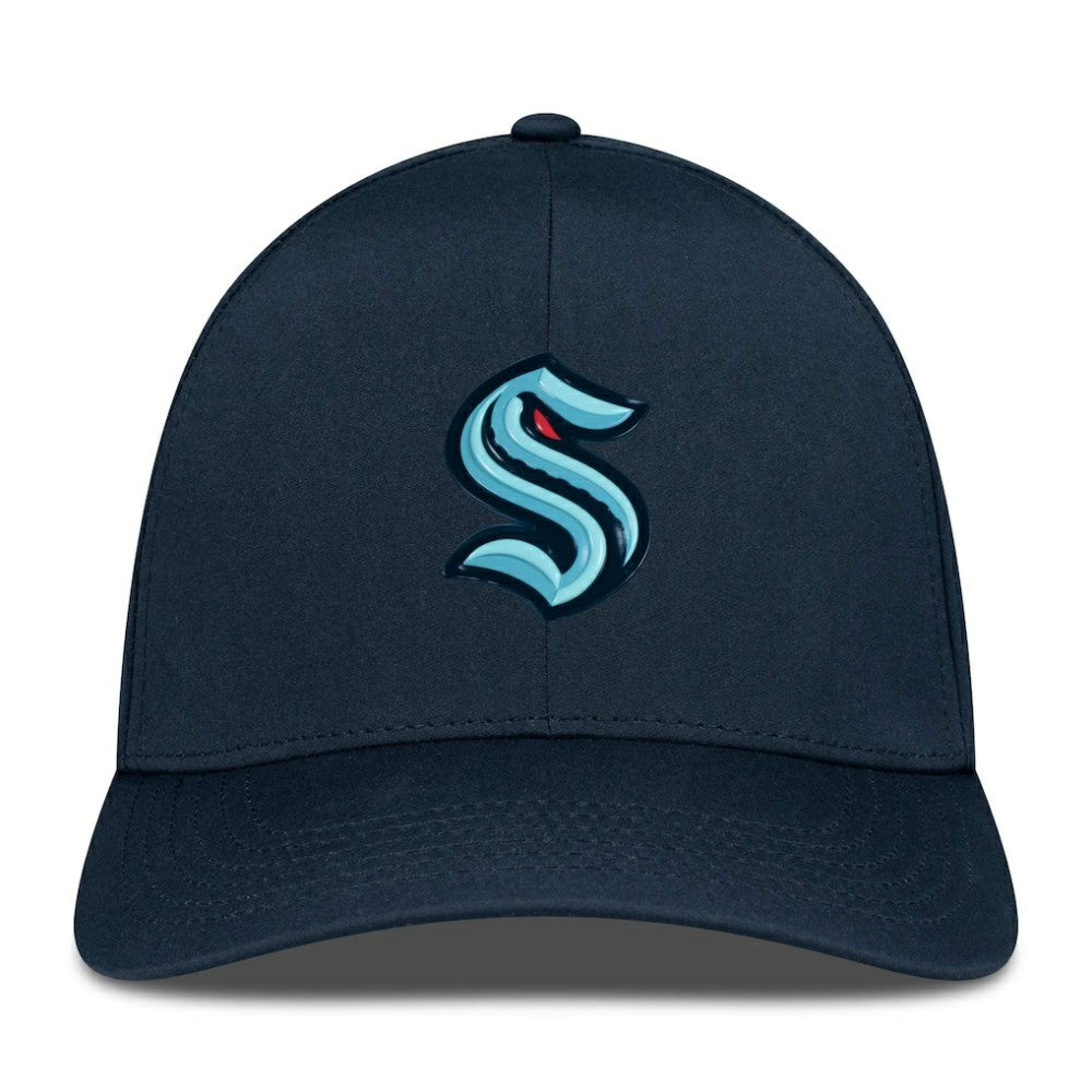 Seattle Kraken Levelwear Zeta Flex Hat - Black - NHL