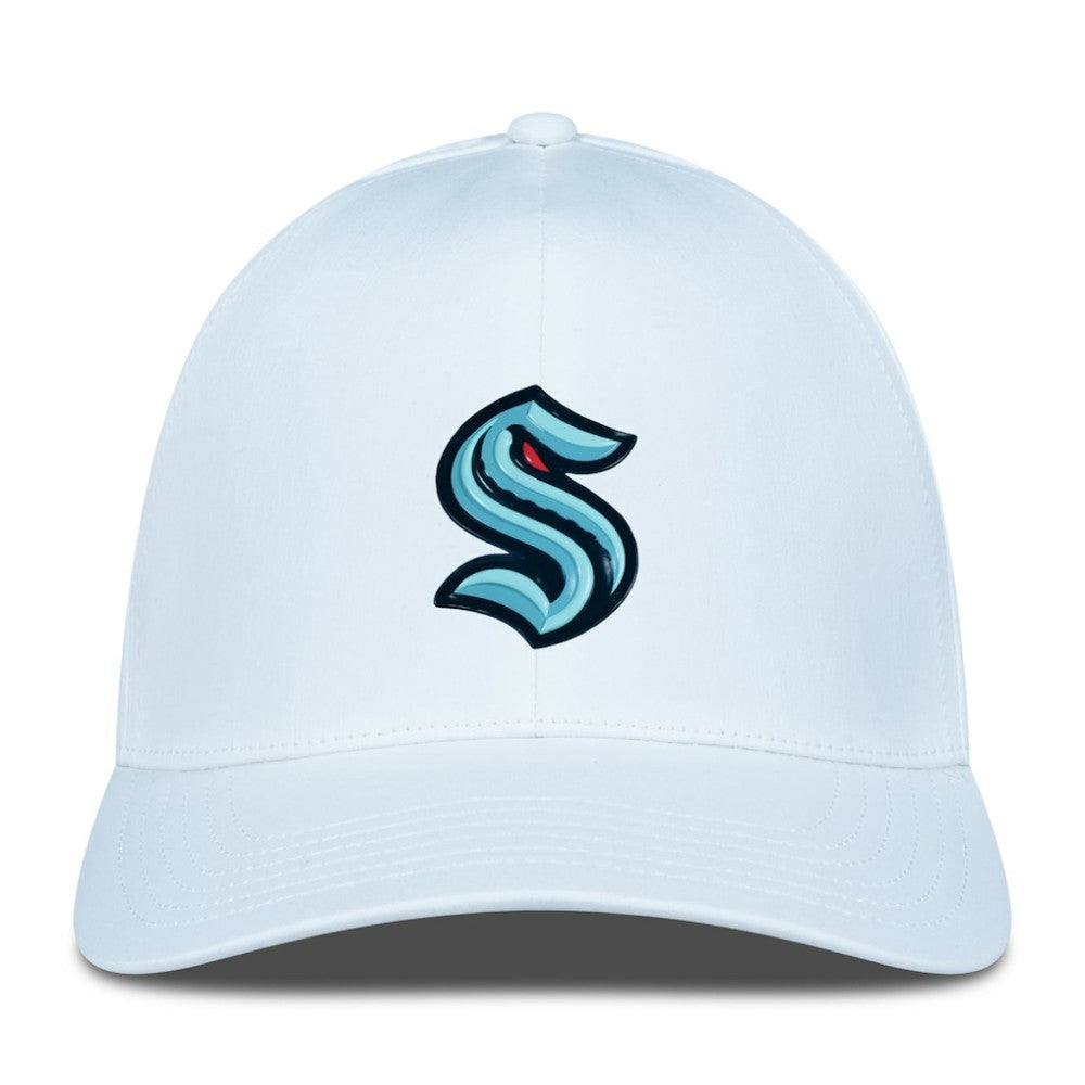 Seattle Kraken Levelwear Zeta Flex Hat - White - NHL