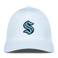 Seattle Kraken Levelwear Zeta Flex Hat - White - NHL