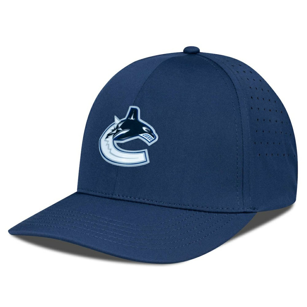 Vancouver Canucks Levelwear Zeta Flex Hat - Navy - NHL