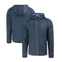 Colorado Rockies Cutter & Buck Stars & Stripes Mainsail Sweater-Knit Full-Zip Hoodie - MLB