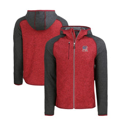 New York Yankees Cutter & Buck Stars & Stripes Mainsail Sweater-Knit Full-Zip Hoodie - MLB