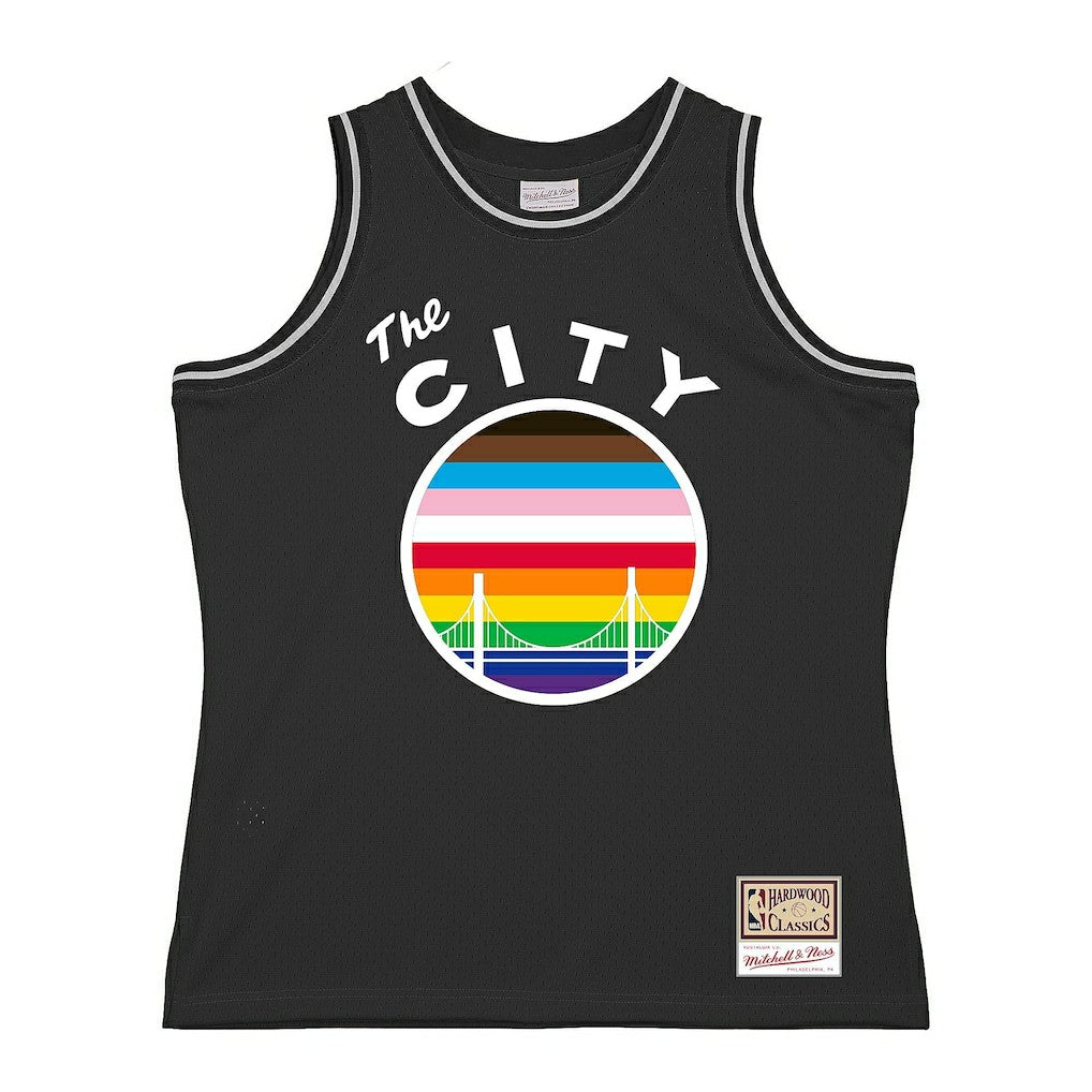 Golden State Warriors Hardwood Classic Pride Jersey Black - NBA